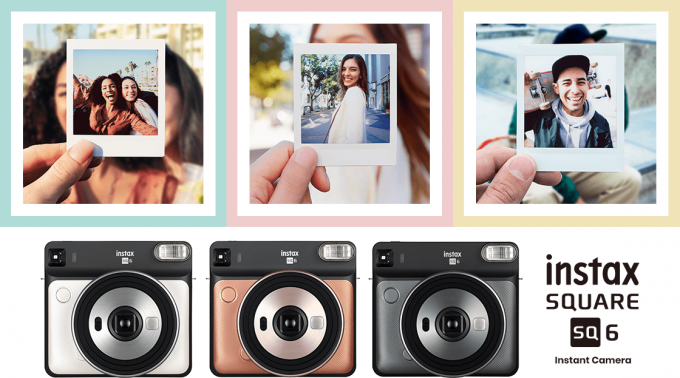 富士フィルムからチェキスクエア Instax Square Sq6が発表 チェキフィルムで写す正方形写真はアナログ版instagramのようで面白そう 神戸の印刷 出版と販促 前川企画印刷公式ブログ 嵐のマエブロ