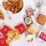 ピザやフライドポテトにハンバーガーなどの無料の写真素材